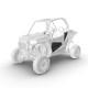 Puertas Inferiores RZR Polaris Original